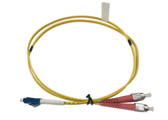 Cabo frente e verso Singlemode do LC UPC 2.0mm 1M Fiber Optic Patch