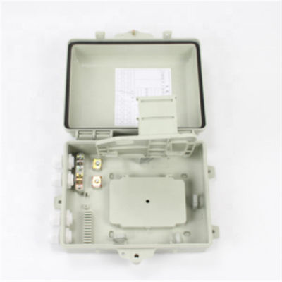 Rede de PON 0,65 quilogramas de ABS Shell Fiber Optic Distribution Box do PC
