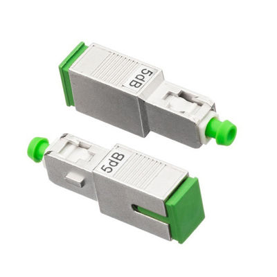 Atenuador do Sc Apc dos acessórios da fibra ótica 5db da palavra simples 2.0mm da manutenção programada