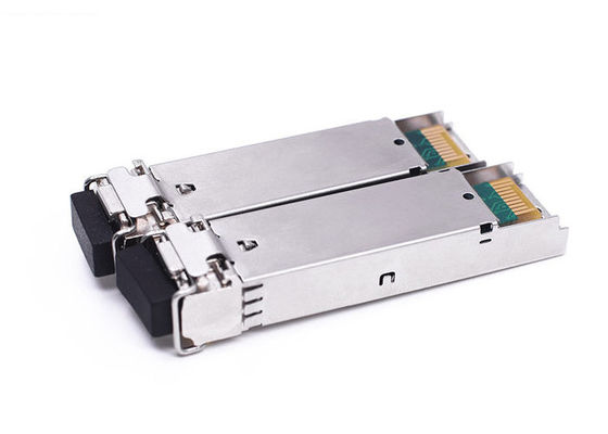 módulo de fibra ótica de 1.25G 1310nm 20km, módulo frente e verso do Sfp