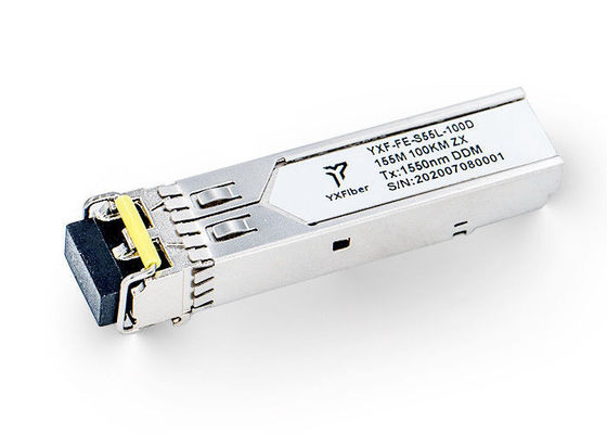 Módulo do WDM DDMI 2.5G SFP de FTTX 40KM, transceptor bidirecional do Sfp