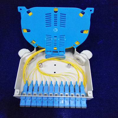 Caixa Singlemode da terminação do SC UPC Ftth, caixa de distribuição da fibra ótica