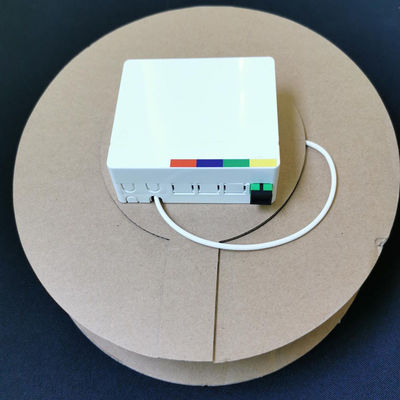 Caixa Singlemode da terminação da fibra ótica do núcleo do SC APC 2 do ABS de ROHS