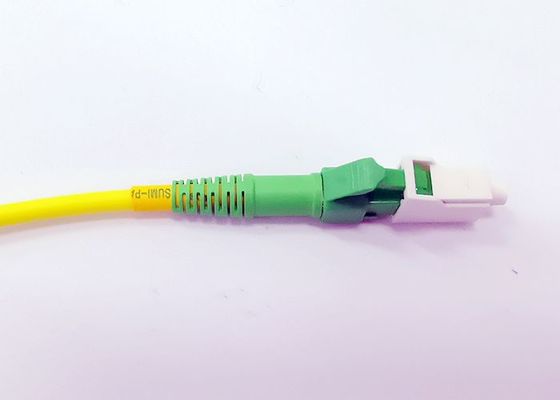 Cabo de fibra ótica da palavra simples da manutenção programada 3.0mm do LC UPC, cabo ótico de Lszh