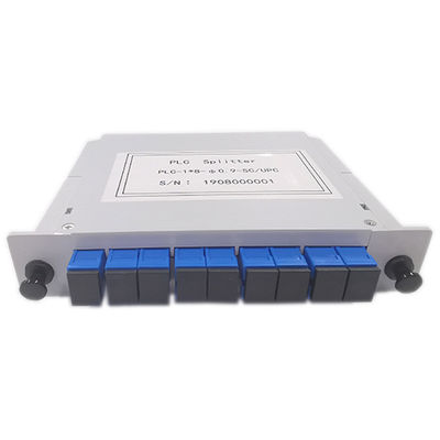 Divisor em forma de caixa de pouco peso do PLC da fibra ótica 1x8 de LGX