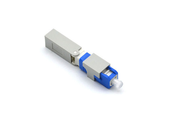 Fibra ótica da perda de inserção do parafuso da parte superior conector rápido da baixa