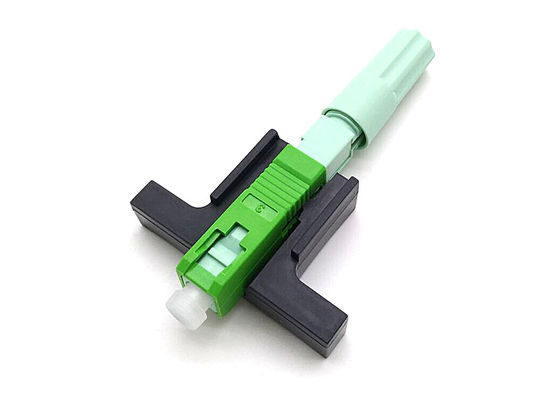Conector rápido de Ftth da espiral do único modo do CE, conector do SC APC