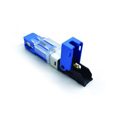 Conector rápido da fibra ótica do SC UPC Ftth do único modo 52mm