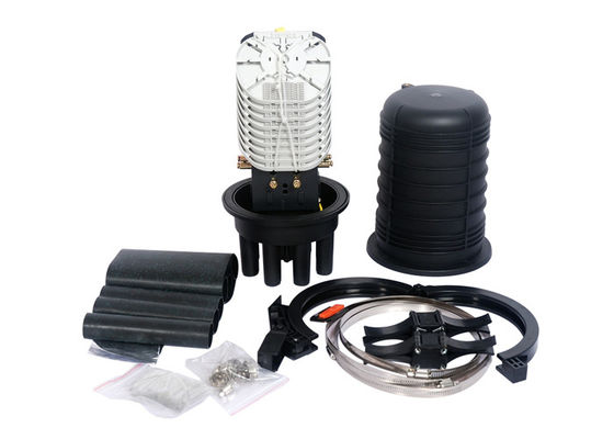 Núcleo exterior MINI Waterproof Fiber Optic Closure do material 144 do PE
