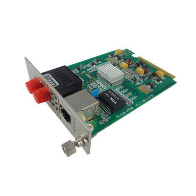 Conversor dos meios da fibra ótica do cartão do protocolo de IEEE 802,3 IEEE 802.3u