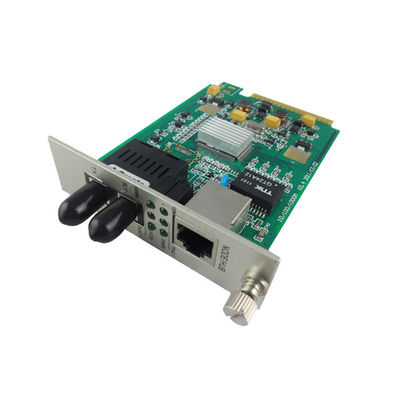Conversor dos meios da fibra ótica do cartão do protocolo de IEEE 802,3 IEEE 802.3u