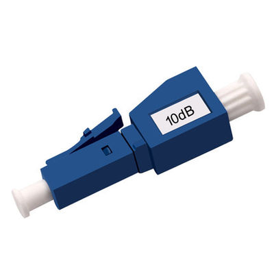 Atenuador do único modo dos acessórios 10db LC UPC de Ftth
