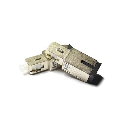 Atenuador do Sc Apc dos acessórios da fibra ótica 5db da palavra simples 2.0mm da manutenção programada