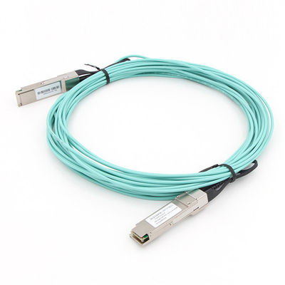 Cabo ótico ativo da relação 10G SFP+ AOC de ISO9001 Lc