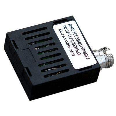 Transceptor da fibra ótica do ST SFP 1x9 do SC de ISO9001 1.25G Bidi