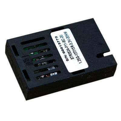 Transceptor da fibra ótica do ST SFP 1x9 do SC de ISO9001 1.25G Bidi