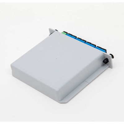 Divisor do PLC da fibra ótica de GPON EPON, divisor 1x8 do Plc da gaveta
