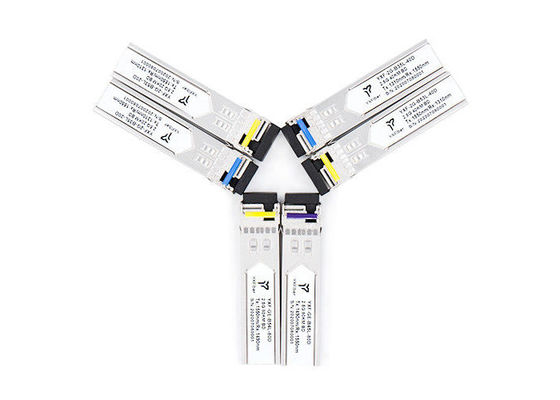 Baixos transceptores óticos do IEM 3.3V 20km 2.5G SFP