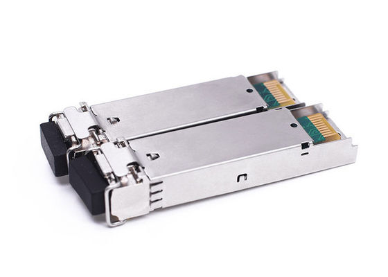 Transceptor frente e verso complacente de RoHS 20km DDM 1310nm Lc Sfp